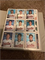 1989 complete set baseball cards