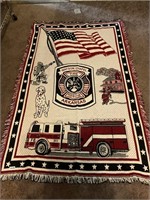 Watson Chapel FD Throw blanket