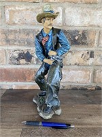 Resin Cowboy Figurine
