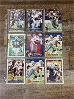 ( 18 Cards ) Vintage Ect Football Sleeve of cards