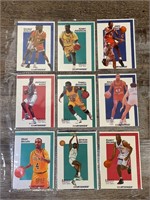 Vintage Sleeve of NBA Basketball Cards