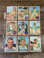1968 & 1970 Topps OLD Baseball Trading CARD Sleeve