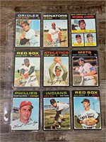 1971 Topps Baseball Sleeve of Sports CARDS