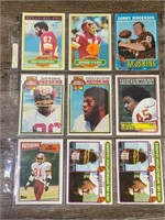 Vintage Football CARDS NFL Sleeve