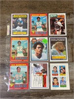 Vintage Collectable OLD Football CARDS NFL Sleeve
