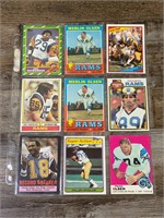 Vintage Collectable OLD Football CARDS NFL Sleeve