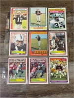 Vintage Raiders OLD Football CARDS NFL Sleeve
