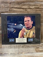 Star Trek William Shatner Captain Kirk Auto Signed
