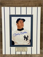 Legend G.O.A.T Mickey Mantle Signed Auto Photo MLB