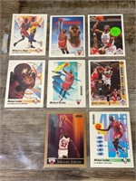 Michael Jordan Card Lot Basketball NBA HOF Sleeve