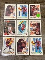Michael Jordan Card Lot Basketball NBA HOF Sleeve