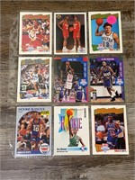 Vintage OLD Collectable Basketball Cards Sleeve