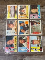 1960 Topps Baseball Vintage Sleeve MLB Cards
