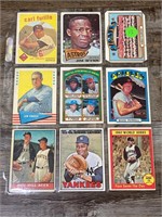50s 60 70s MLB Baseball OLD Vintage Sleeve W Stars