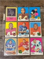 Sleeve Vintage Football CARDS HOF Stars $$$$$$
