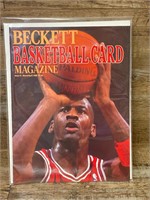 First Ever Cover Michael Jordan Beckett Basketball