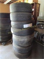 Lot Misc. Tires – New & Used