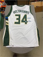 Giannis Antetokounmpo Auto Jersey W Becketts COA