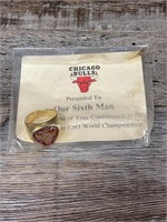 Chicago Bulls 1993 Our Sixth Man PROMO Ring Sealed
