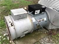 24" grain bin fan with air flow heat dryer