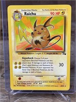 1999 Fossil Raichu Non Holo Rare Pokemon CARD