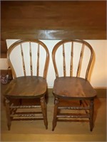 Pair of Antique Chairs (Believed to be Cargiss)
