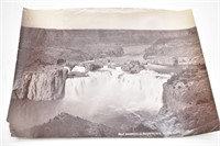 Great Shoshone Falls Snake River ID Antique Photo