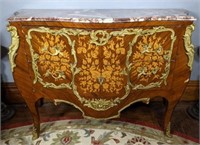 Antique French Louis XV Style Two Drawer Chest