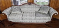 Antique Three Cushion Sofa