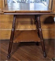 Antique Spindle Leg Table