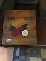 Wooden Tray with opening to inside