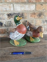 Pair Ceramic Ducks