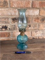 Vintage Blue Kerosene Lantern