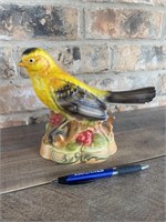 Vintage Yellow Bird Figurine