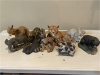 Large Lot of Various Animal Figurines