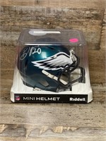 Brian Dawkins Auto Mini Football NFL Helmet