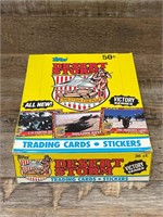 1991 Topps Victory Desert Storm Sealed 36 Pack BOX