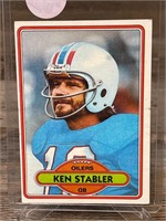 1980 Topps Football Ken Stabler CARD