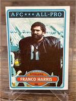 1980 Topps Football Franco Harris CARD