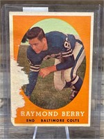 1958 Topps Football Raymond Berry CARD