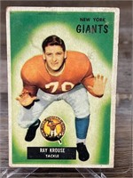 1955 Bowman Football Ray Krouse CARD