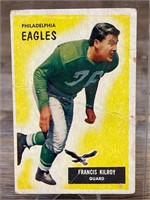 1955 Bowman Football Francis Kilroy Card