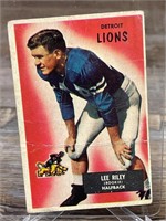 1955 Bowman Football Lee Riley CARD