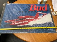 Budweiser hydroplane poster 1994