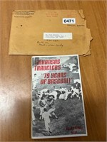 Vintage Arkansas Travelers baseball book program