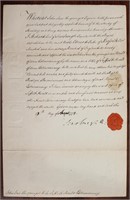 1774 Military Proclamation to Herald Extraordinary