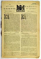 1807 The Quebec Gazette Canada