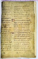12th Century Breviary on Vellum
