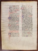 15th Century Missal from Early Days of Printing