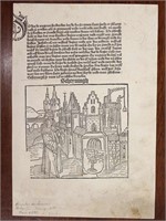 1492 Early Printing Leaf